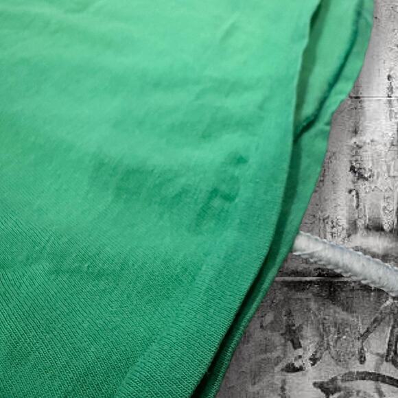 Vintage Boston Celtics 33 Tee – “Terry Loves Larry” – Green/Yellow – Vntg Sz M/L - Picture 5 of 8